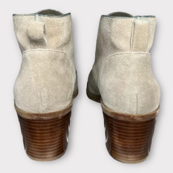 Susina Suede Leather Ankle Boot Womens Size 9 - Picture 3 of 12